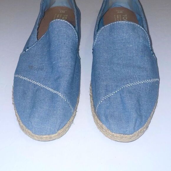 Toms chambray espadrille flats - Picture 7 of 7